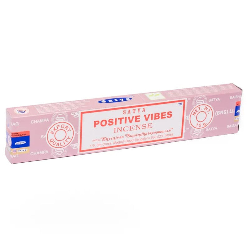 Satya Nag Champa Incense / Positive Vibes